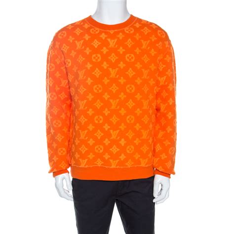 harga louis vuitton orange monogram jacquard crew neck sweatshirt|Louis Vuitton Louis Vuitton Full Monogram Jacquard Crewneck .